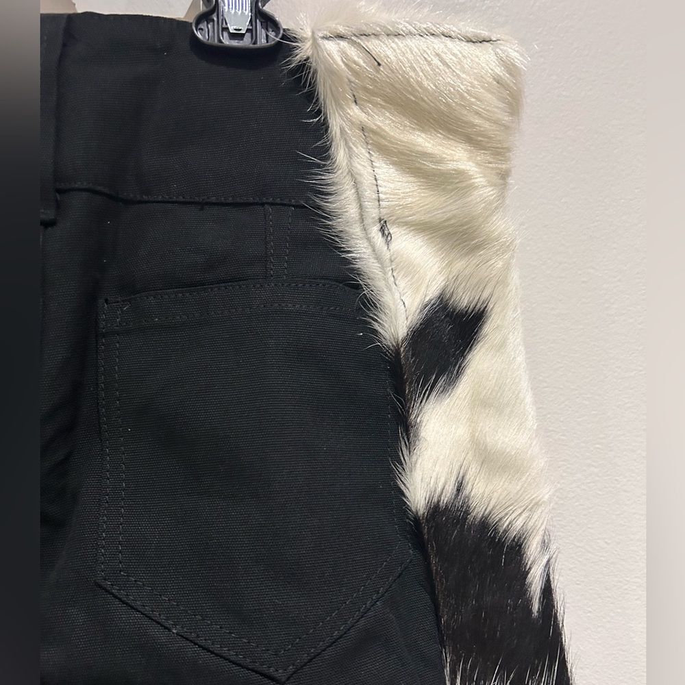 Brand New Esprit Escalier 100% cowhide demon shorts- Sixe 32. New without tags - Picture 9 of 11